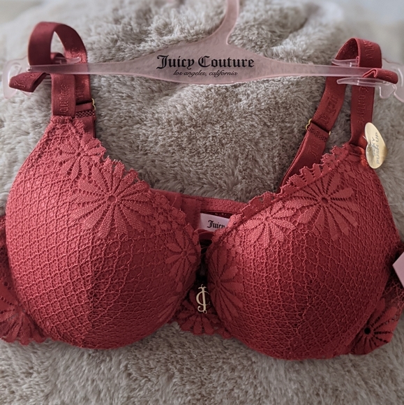 Juicy Couture Sexy Lace Push Up Bra 34B - Picture 7 of 15